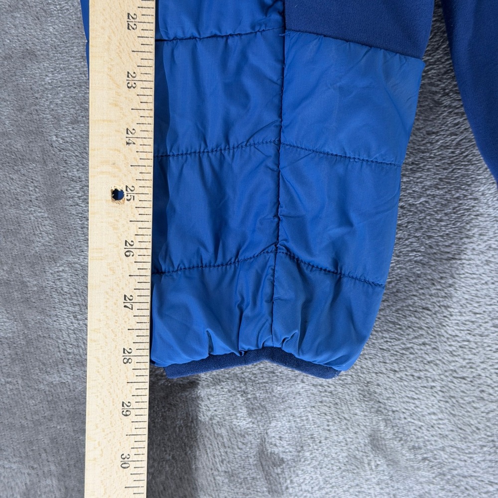 Helly Hansen Jacket Mens 2XL Verglas Hooded Hybrid Insulator Blue EUC - Picture 7 of 11
